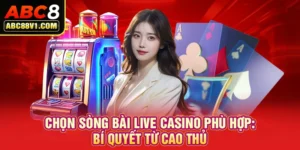 Chọn sòng bài live casino phù hợp: Bí quyết từ cao thủ