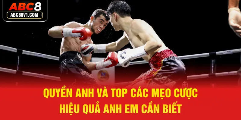 Ôm trọn bí quyết chơi quyền anh thắng lớn tại ABC8